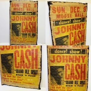 Wood Art Hand-Made  - Johnny Cash / IV_Art_